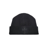 Chrome Hearts  Chrome Hearts Pony Hair Cross Patch Beanie