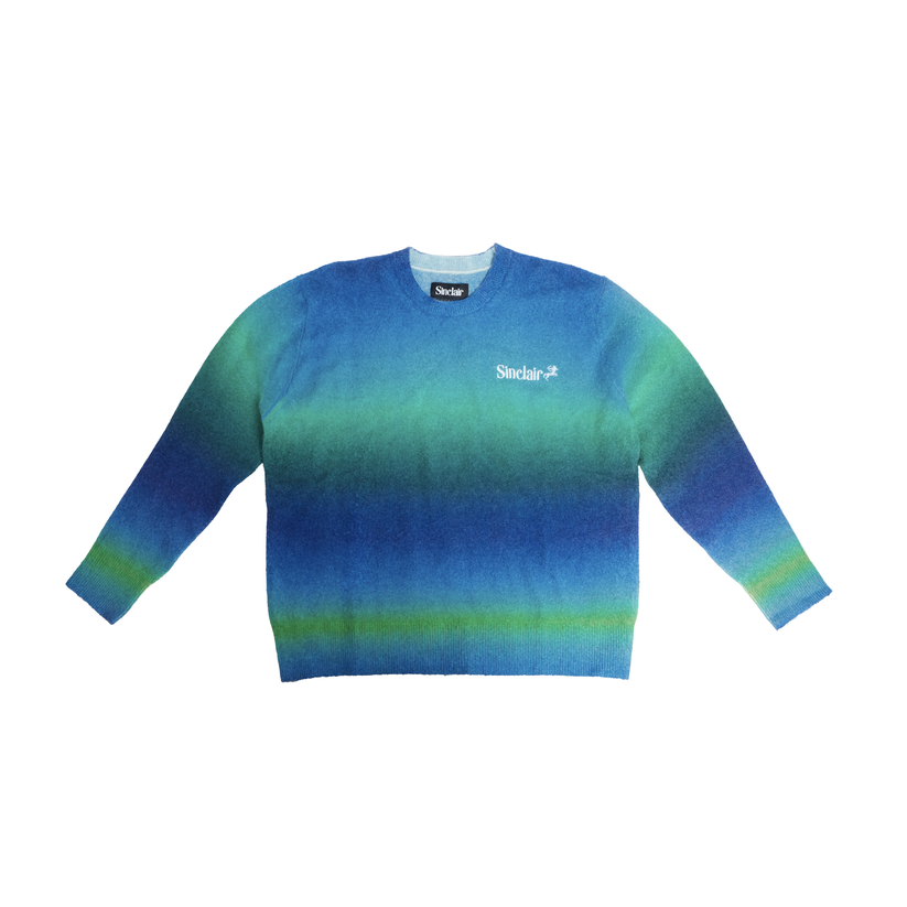 Sinclair Gradient Sweater Blue