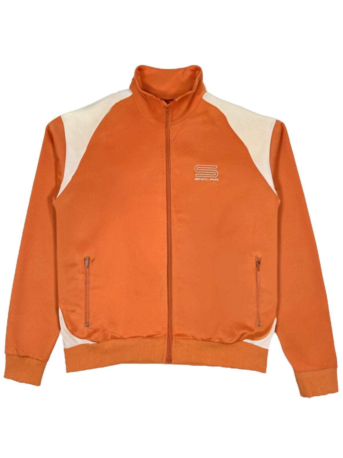 Sinclair Tech Logo Track Jacket Rust