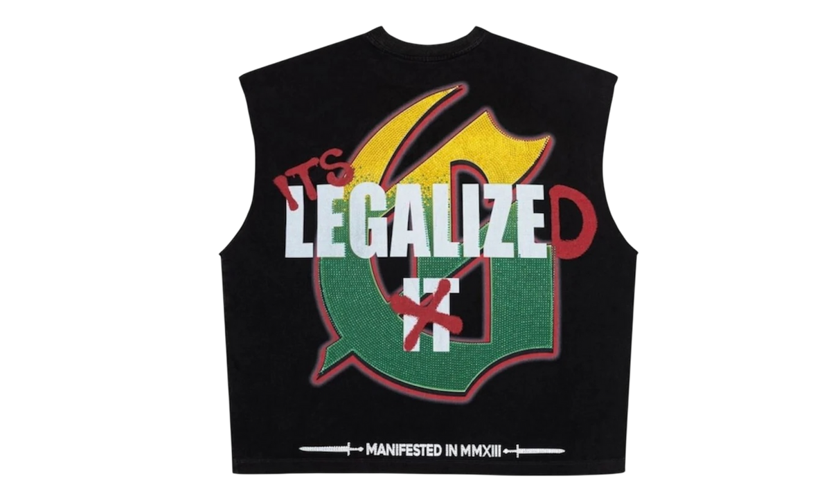 GODSPEED 420 Indoor VVS Sleeveless Tee Grey Wash