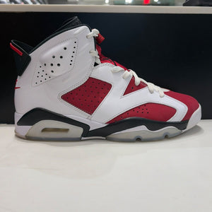 Jordan 6 Retro Carmine (2021) Size 9.5 (Moderately Worn Pre-Owned)