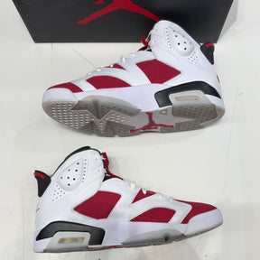 Jordan 6 Retro Carmine (2021) Size 12 (Moderately Worn Pre-Owned) - side