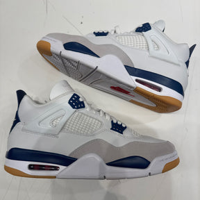 Jordan 4 Retro SB Navy Size 12 (Tried On Pre-Owned) - Image 11