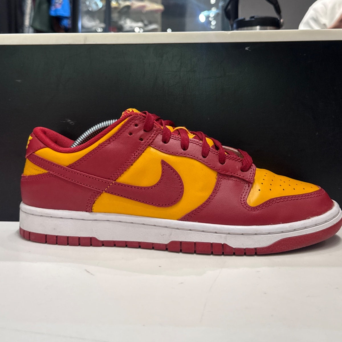 Nike Dunk Low Midas Gold Size 10 (Lightly Worn Pre-Owned) - Image 1