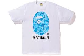 Bape Fire Camo By Bathing Ape White/Blue