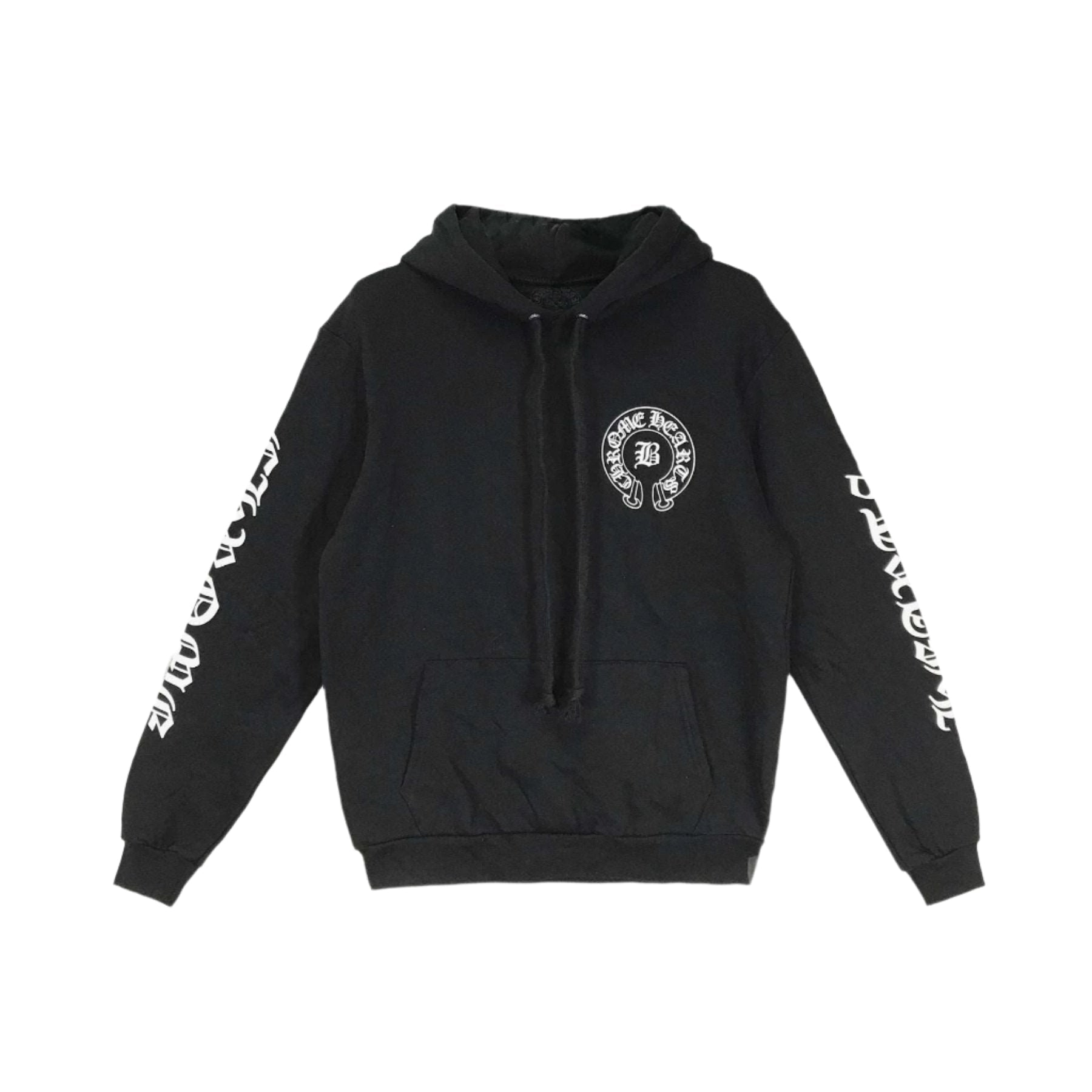 Chrome Hearts Bella Hadid Edition Horseshoe Black Pull Over Hoodie