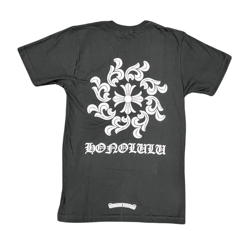 Chrome Hearts Honolulu Exclusive Cross Black T-Shirt