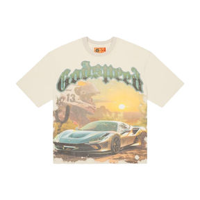 GODSPEED SUNSET DRIFT T-SHIRT BONE