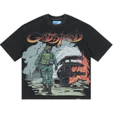 GODSPEED Khaos Tee Black