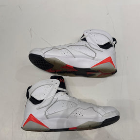 Jordan 7 Retro White Infrared Size 10 (Lightly Worn Pre-Owned) - Image 3