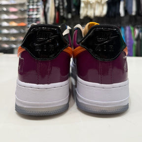 Nike Air Force 1 Low SP Undefeated Multi-Patent Total Orange Size 9.5 (Lightly Worn Pre-Owned) - Image 4