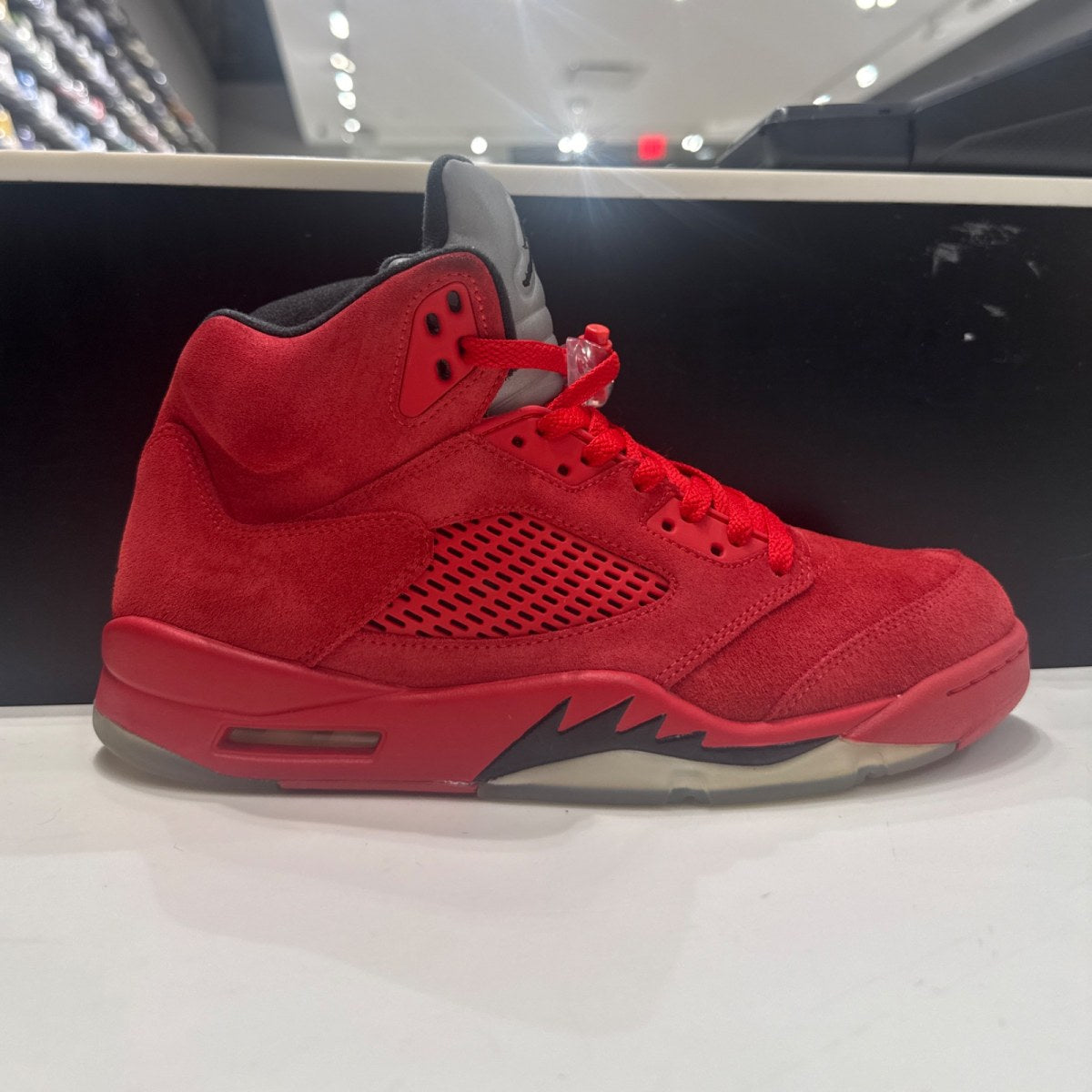 Jordan 5 Retro Red Suede - Image 1