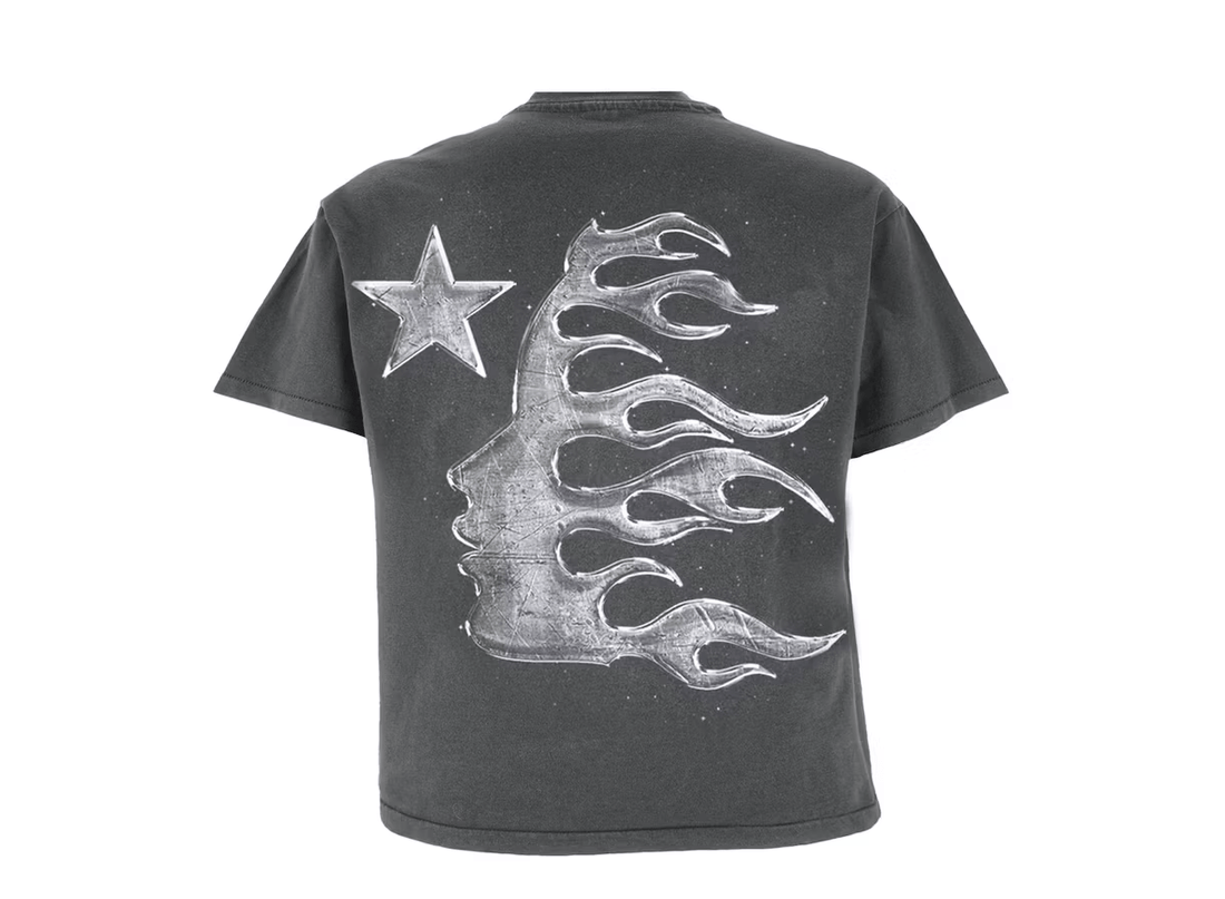 Hellstar Chrome Logo T-Shirt Black