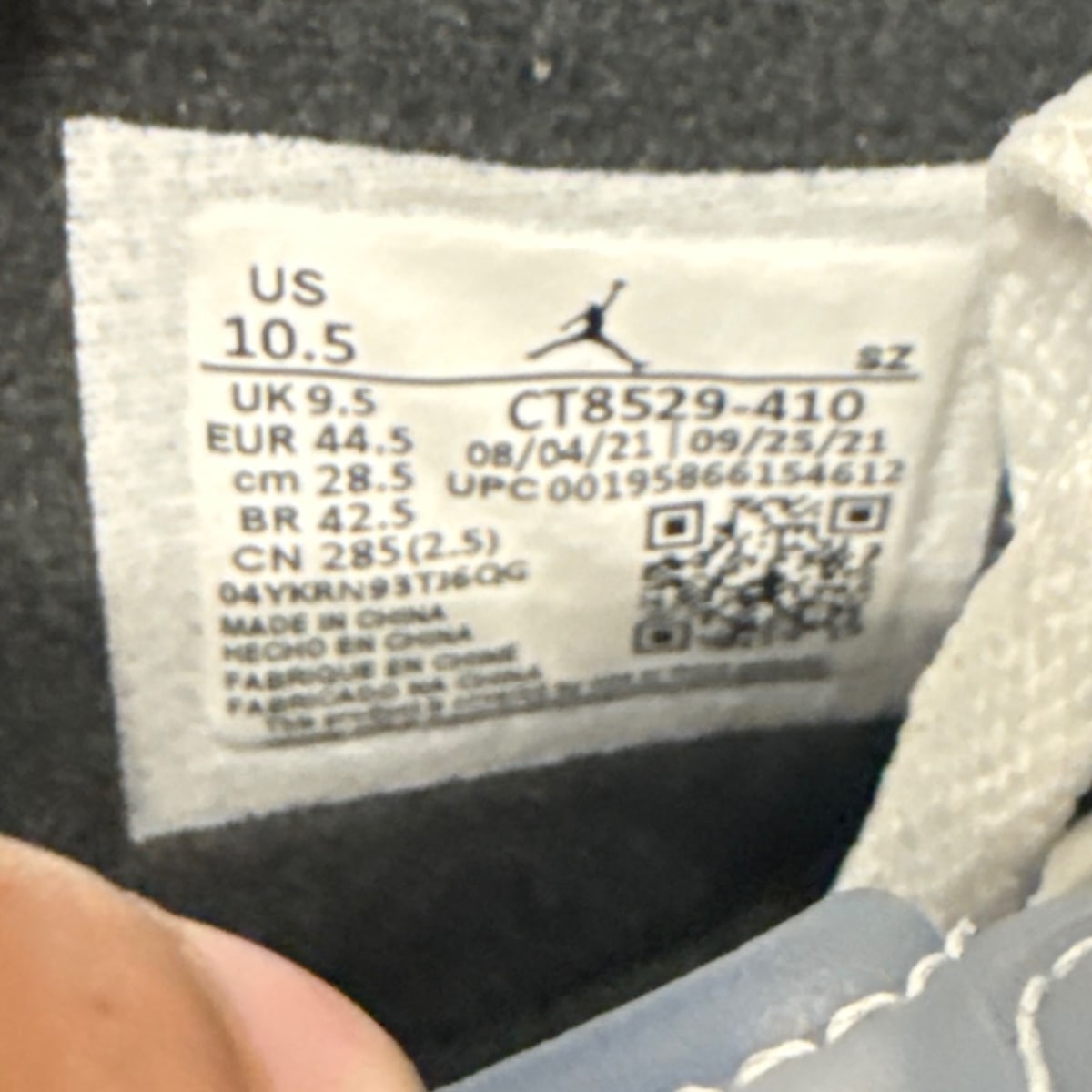 Jordan 6 Retro UNC White - Image 6