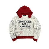 Mixed Emotions Red Last Forever Hoodie