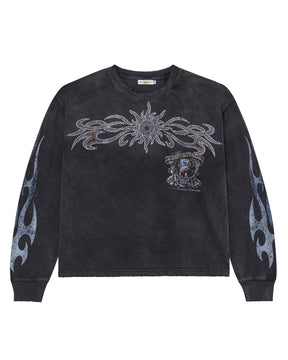 Vale Forever Valley Bling L/S Tee Black