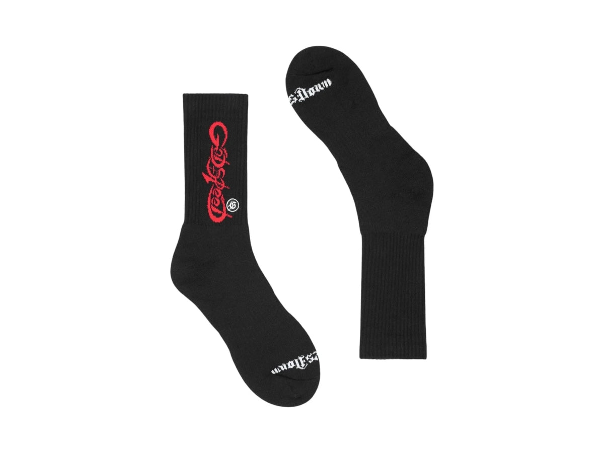 GODSPEED New York New Age Logo Socks Black Red
