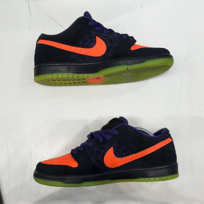 Nike SB Dunk Low Night of Mischief Halloween Size 9.5 (Lightly Worn Pre-Owned) - side