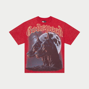 GODSPEED F.T.D T-SHIRT RED