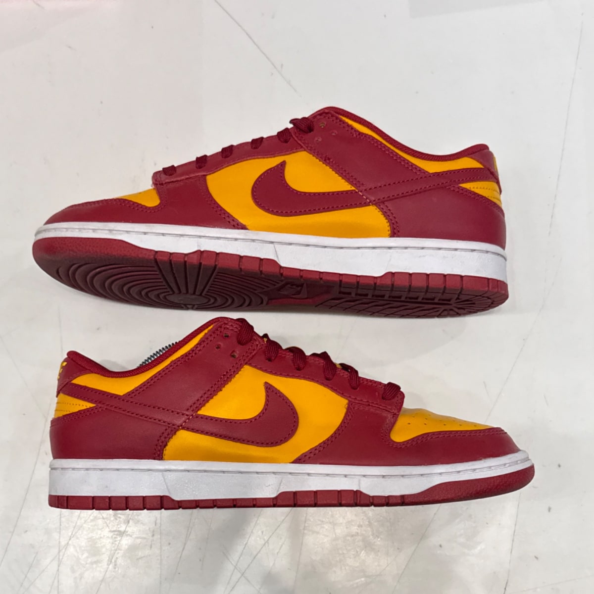 Nike Dunk Low Midas Gold Size 10 (Lightly Worn Pre-Owned) - Image 2