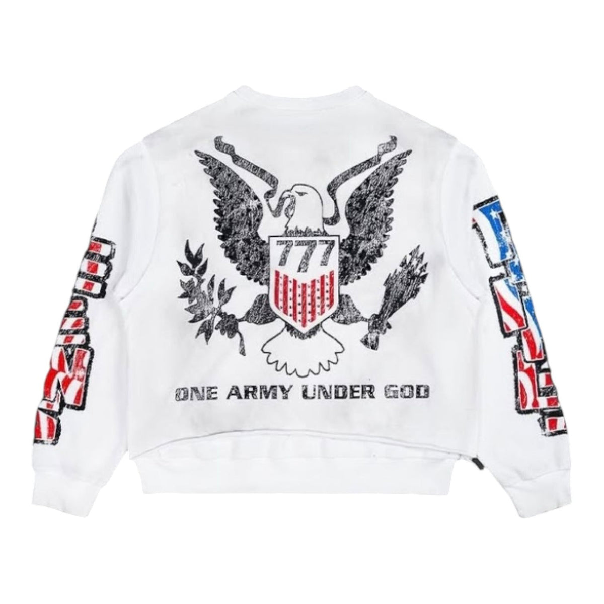 Triple Sevens Trade War L/S White