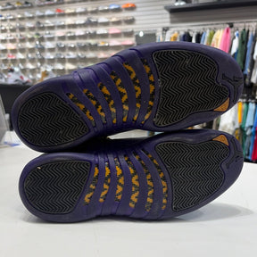 Jordan 12 Retro Field Purple Size 10.5 (Moderately Worn Pre-Owned) - sole