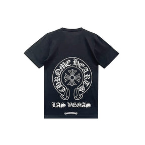 Chrome Hearts Las Vegas Exclusive Horseshoe Logo Tee Black