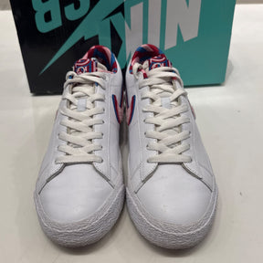 Nike SB Blazer Low Parra Size 10 (Lightly Worn Pre-Owned) - Image 4