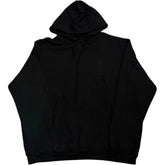 Chrome Hearts Miami Exclusive Cemetery Vertical Logo Hoodie Black