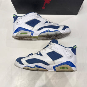 Jordan 6 Retro Low Ghost Green Size 9.5 (Lightly Worn Pre-Owned) - Image 2