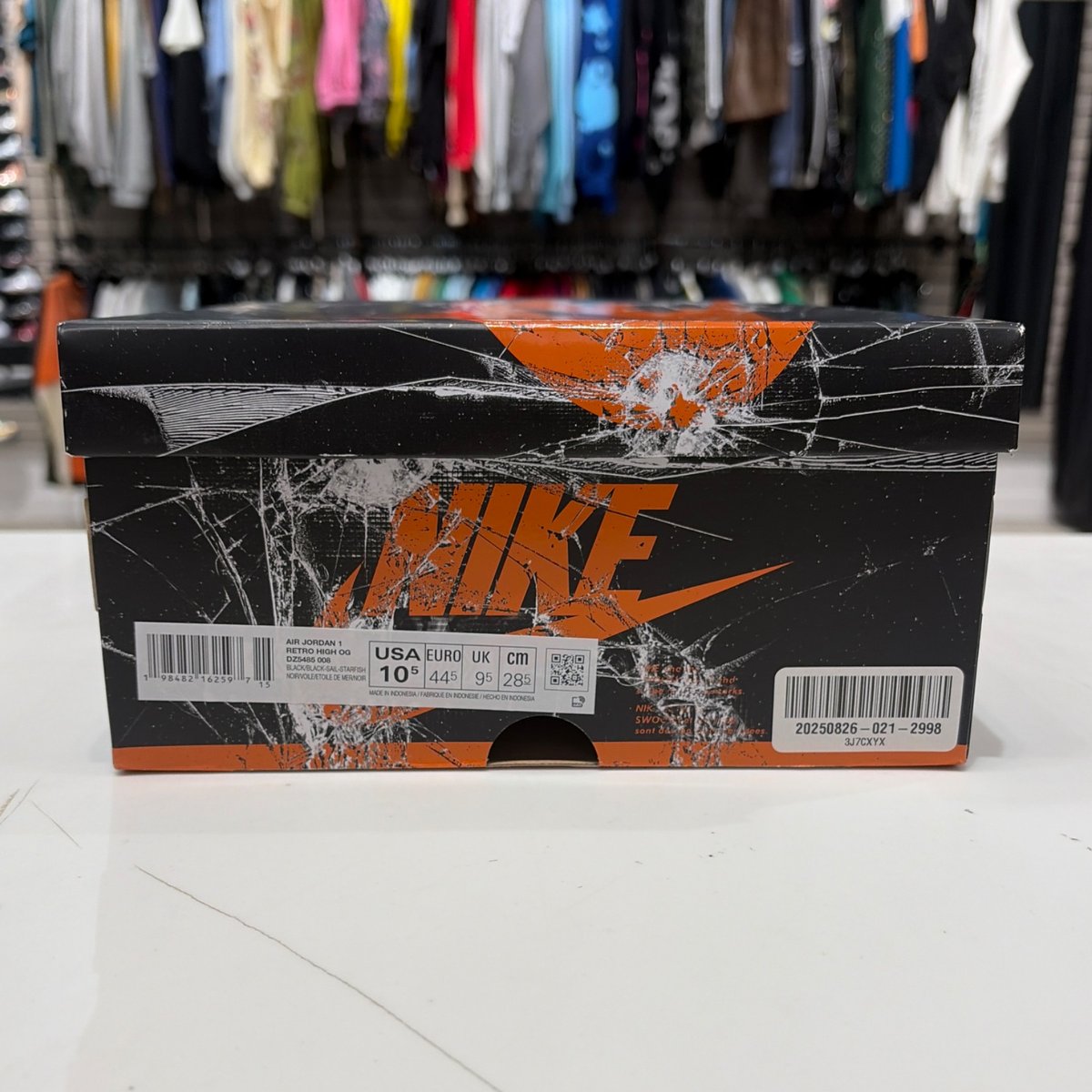Jordan 1 Retro High OG Shattered Backboard (2025) Size 10.5 (Lightly Worn Pre-Owned) - aux