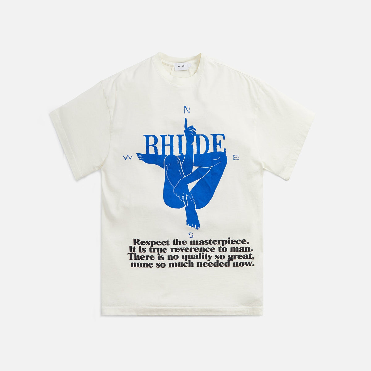 Rhude Compass Tee Cream