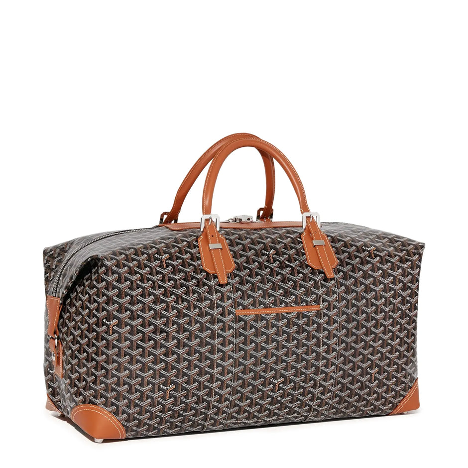 Goyard Bowling 55 Bag Black & Tan