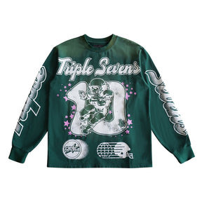 Triple Sevens L/S All Star Forest Tee