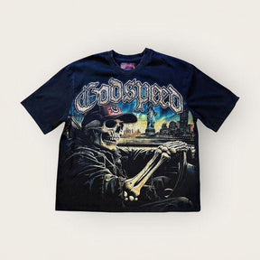 GODSPEED Sightseeing-Black-Wash T-Shirt