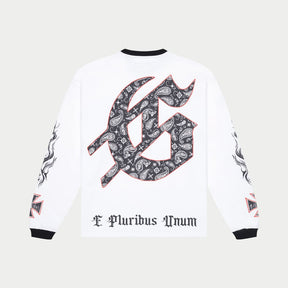 GODSPEED Hollywood Inferno L/S (White/Blk)