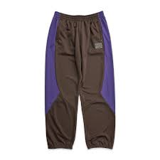 Sinclair Tech Logo Track  Pant Brown