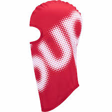 Supreme Halftone Lightweight Balaclava Red