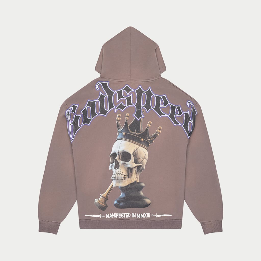 GODSPEED King-4ever-Hoodie Grey