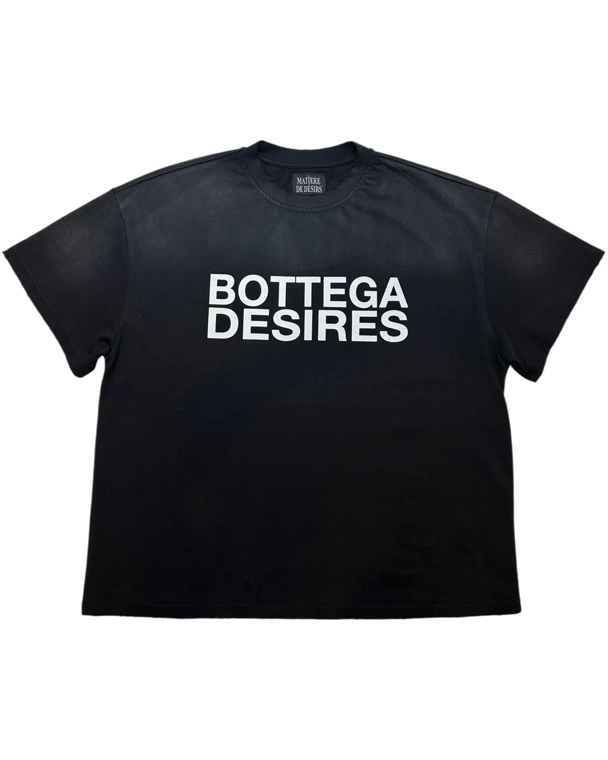 Bottega Desires "Souvenir" Black T-Shirt