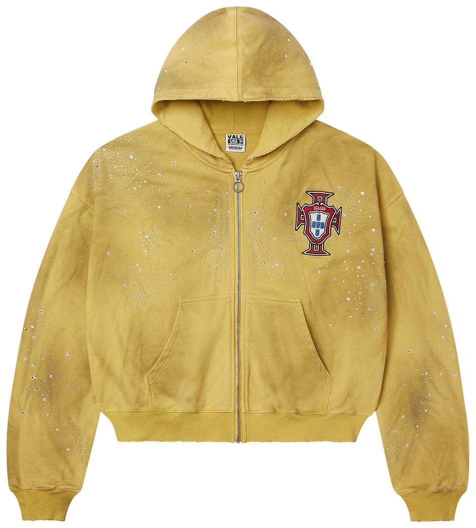 Vale Forever Sun Custered Zip Up Yellow