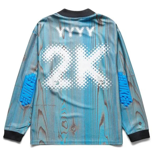 Off-White x Nike 001 Soccer Jersey Blue