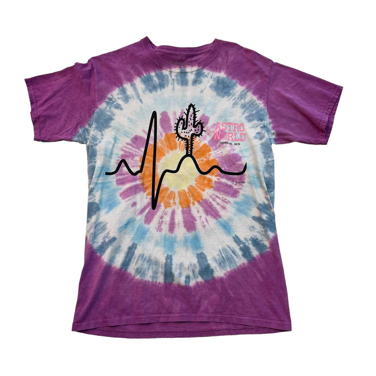 Travis Scott Austin Tie Dye T-Shirt