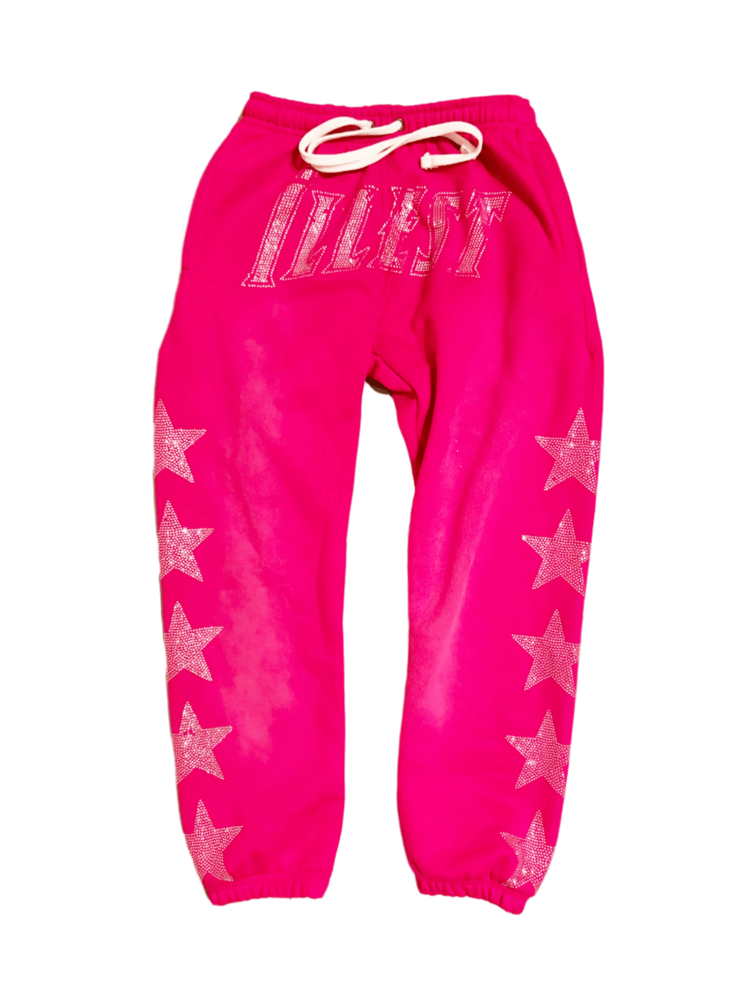 The Illest Club PINK "DAZZLE" SWEATPANTS