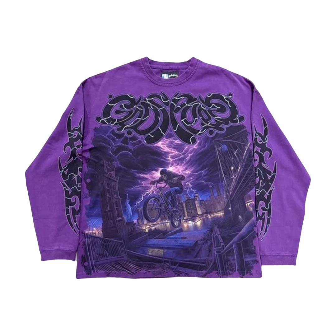 GODSPEED B.M.X L/S T-Shirt Grape