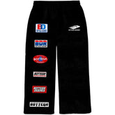 Bottega Desires Patches Sweatpants Black
