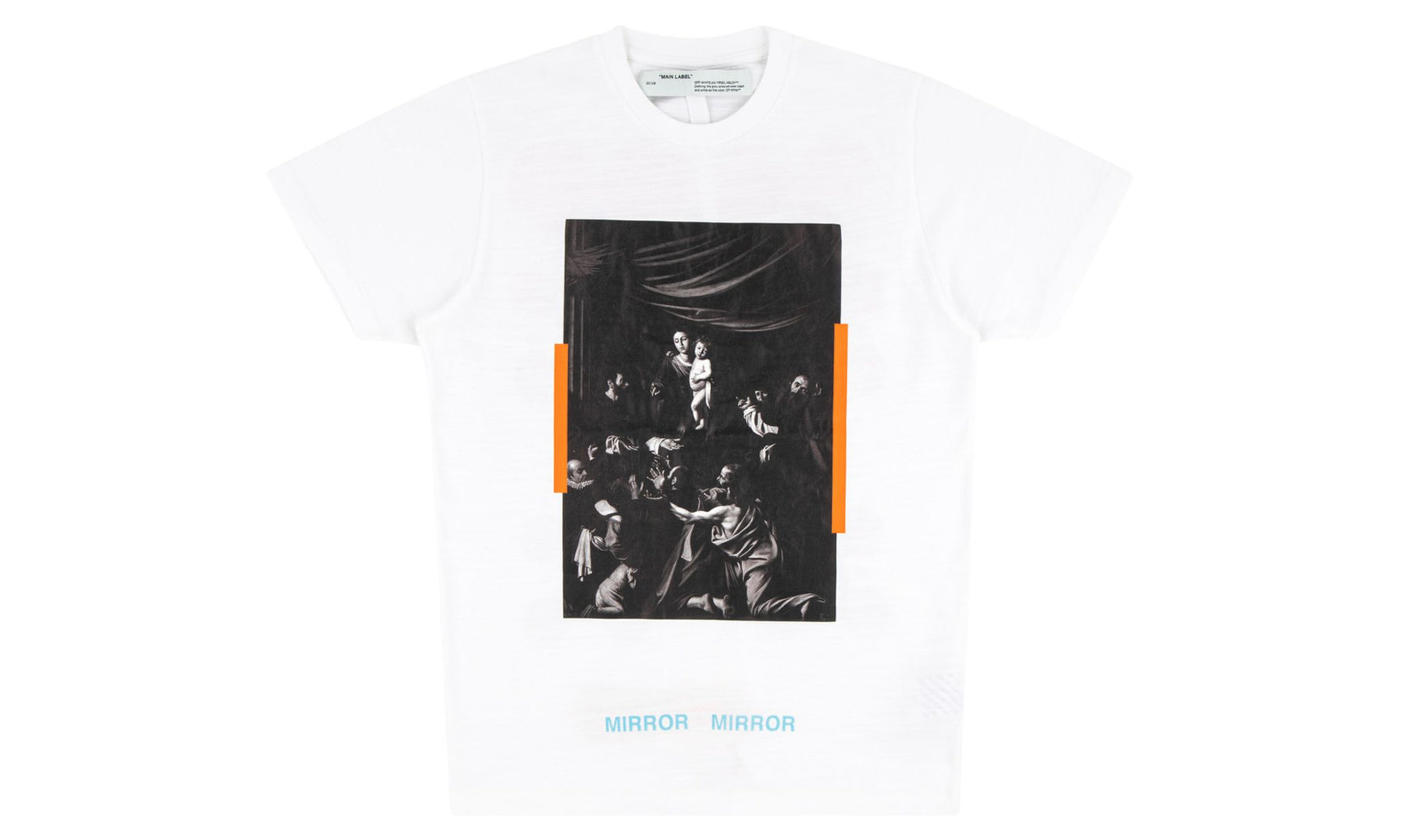 Virgil Abloh x MCA Figures of Speech OFF-WHITE Caravaggio Tee White