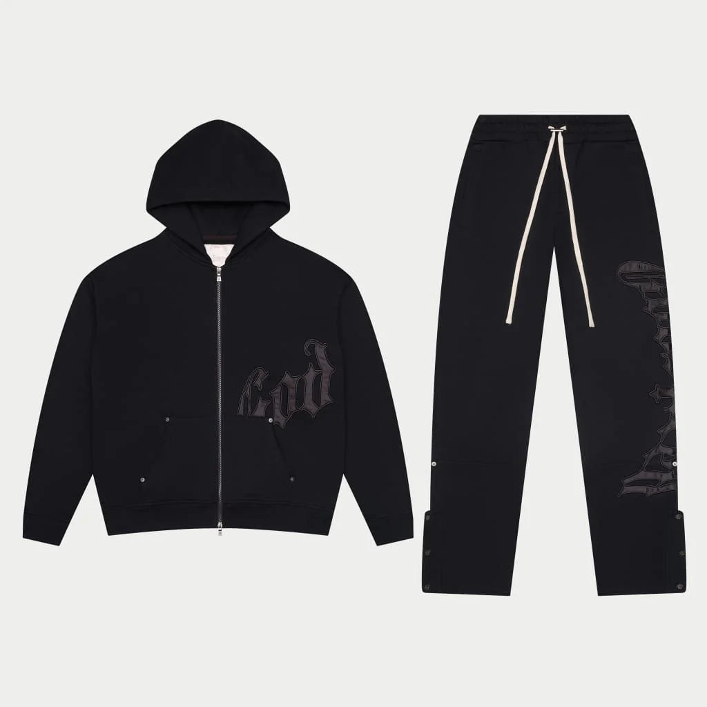 GODSPEED OG Logo Black/Black V2 Sweatsuit