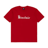 Sinclair Old English Crown Tee Red