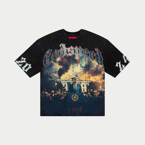 GODSPEED V-O-D-2024-T-Shirt Black Wash